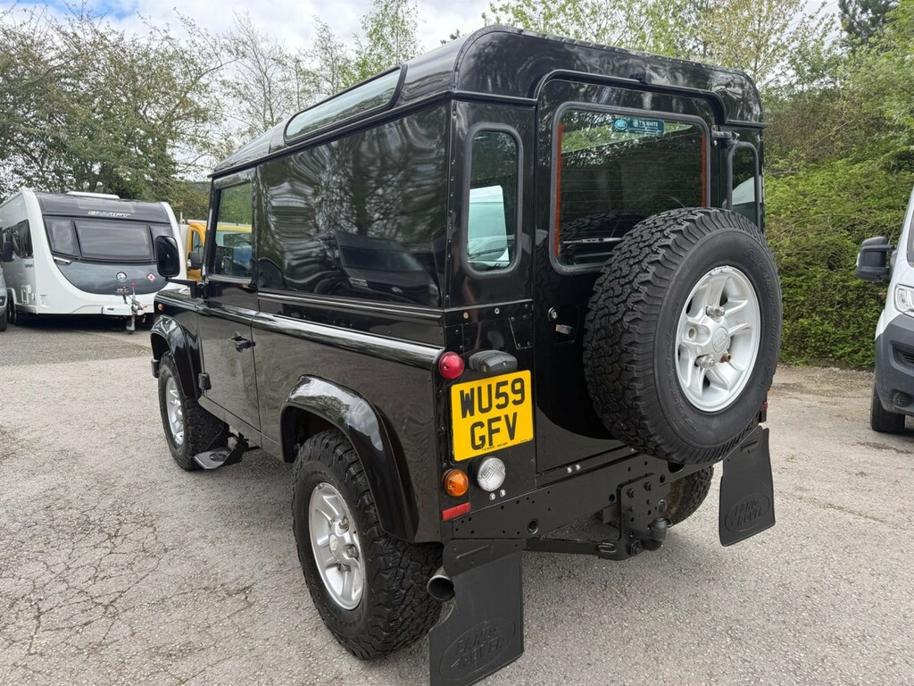 Land Rover Defender 90 488 Gtb RK18TVY Black #4