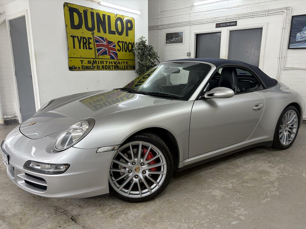 Porsche 911 3.8 997 4S Cab Silver #5