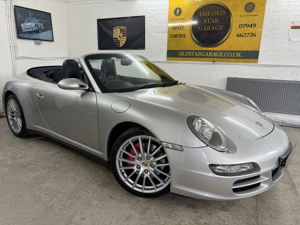 Porsche 911 3.8 997 4S Cab Silver