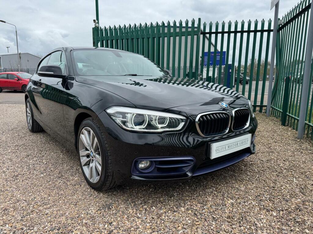 BMW 1 Series Hatchback 2.0 118D Sport Euro 6 Ss 20 SY15XCM Black #5