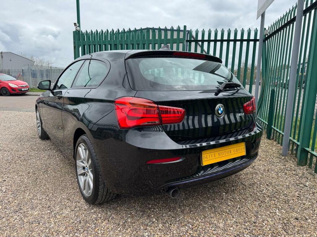 BMW 1 Series Hatchback 2.0 118D Sport Euro 6 Ss 20 SY15XCM Black #3