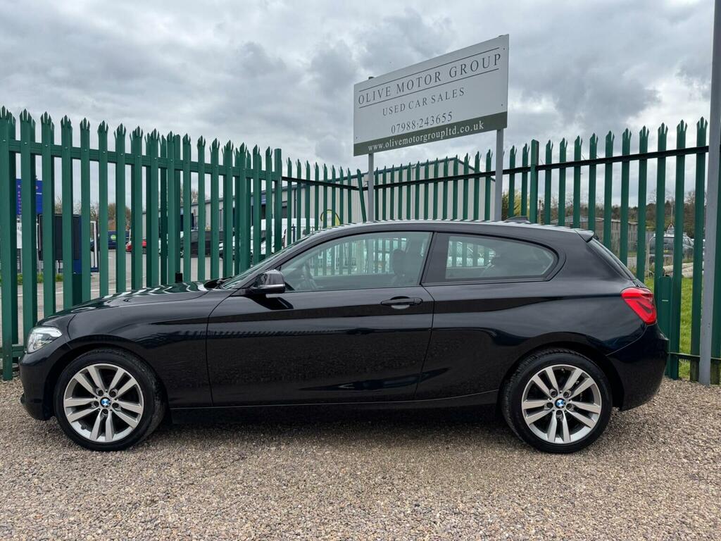 BMW 1 Series Hatchback 2.0 118D Sport Euro 6 Ss 20 SY15XCM Black #2