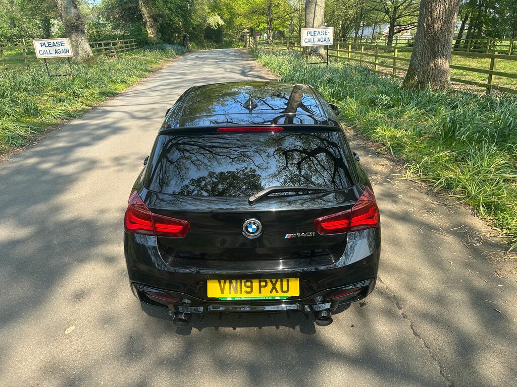 BMW 1 Series 3.0 M140i Gpf Shadow Edition Hatchback VN19PXU Black #5