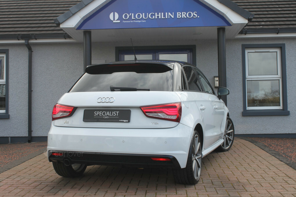 Audi A1 Sportback Tdi S Line Black Edition White #5