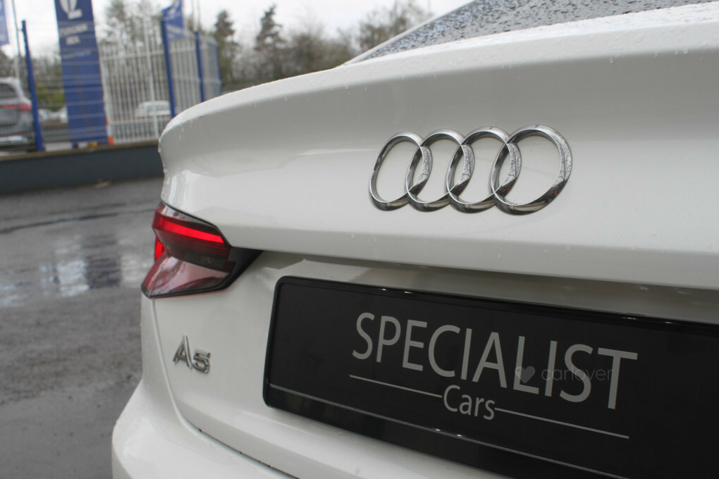 Audi A5 Sportback Tdi Sport HJZ232 White #5