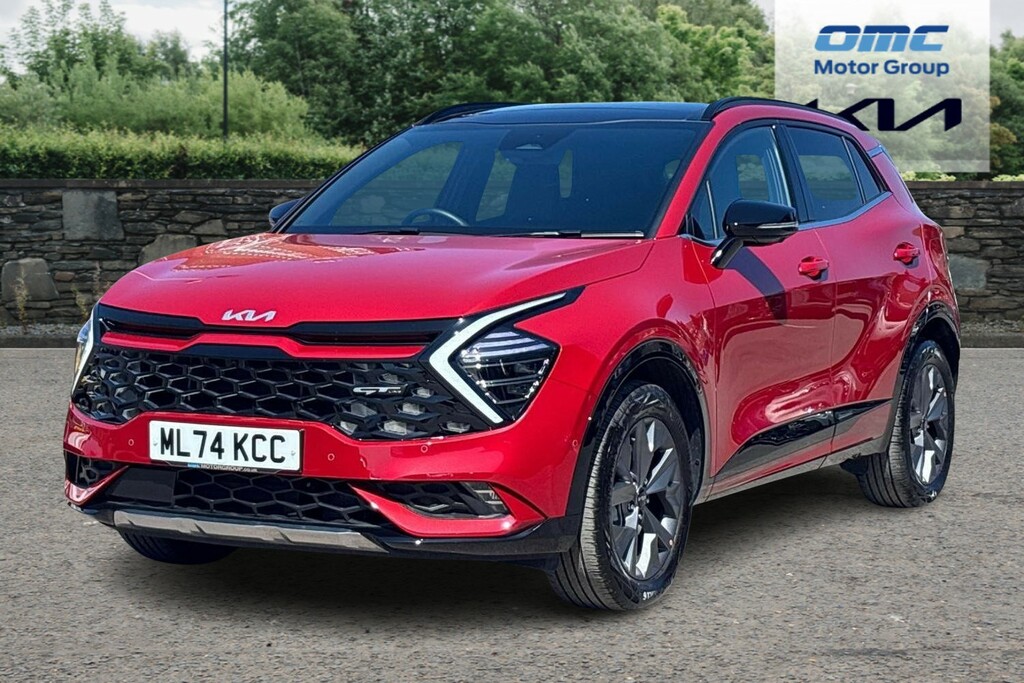 Kia Sportage 1.6T Gdi 207 Hev Gt-line S Awd ML74KCC Red #2