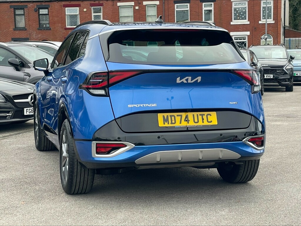 Kia Sportage 1.6T Gdi 207 Hev Gt-line S MD74UTC Blue #6