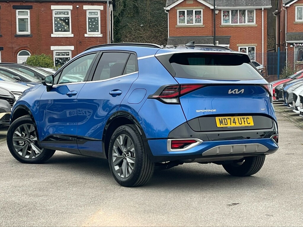 Kia Sportage 1.6T Gdi 207 Hev Gt-line S MD74UTC Blue #2