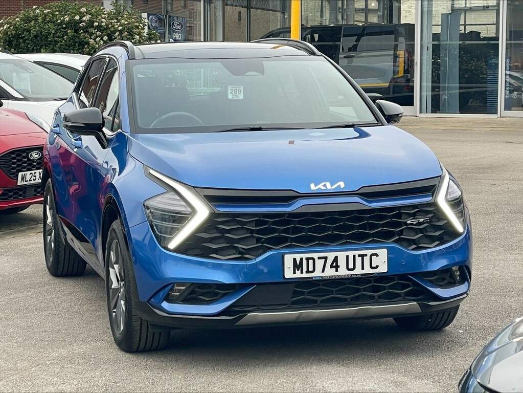 Kia Sportage 1.6T Gdi 207 Hev Gt-line S MD74UTC Blue #4