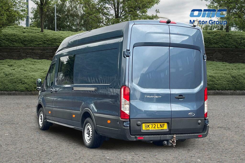 Ford Transit Custom 2.0 Ecoblue Hybrid 130Ps H3 Leader Van BK72LNF Blue #3