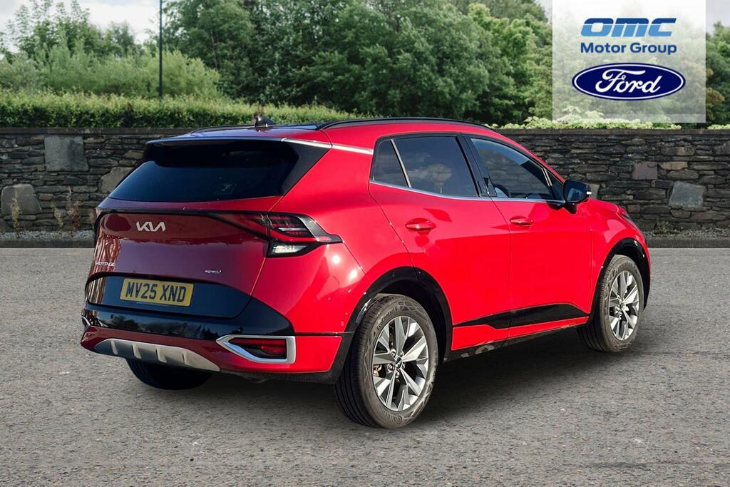 Kia Sportage 1.6T Gdi 207 Hev Gt-line S MV25XND Red #3