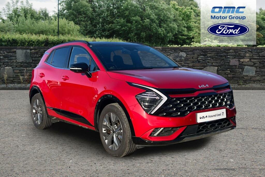 Kia Sportage 1.6T Gdi 207 Hev Gt-line S Red
