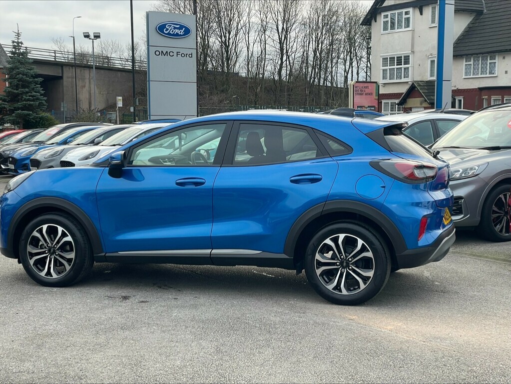 Ford Puma 1.0 Ecoboost Hybrid Mhev Titanium MA25KLL Blue #5