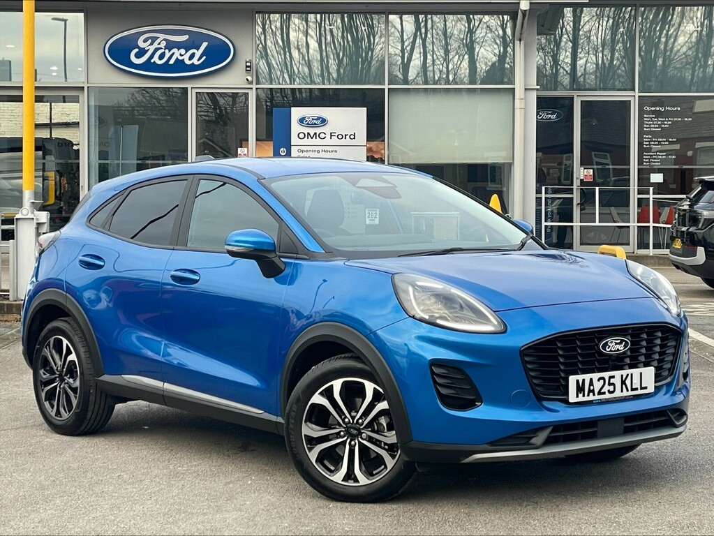 Ford Puma 1.0 Ecoboost Hybrid Mhev Titanium Blue