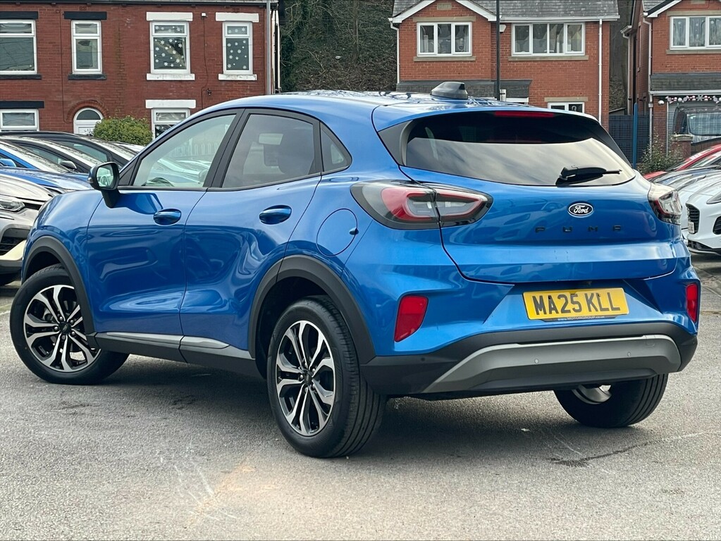 Ford Puma 1.0 Ecoboost Hybrid Mhev Titanium MA25KLL Blue #2