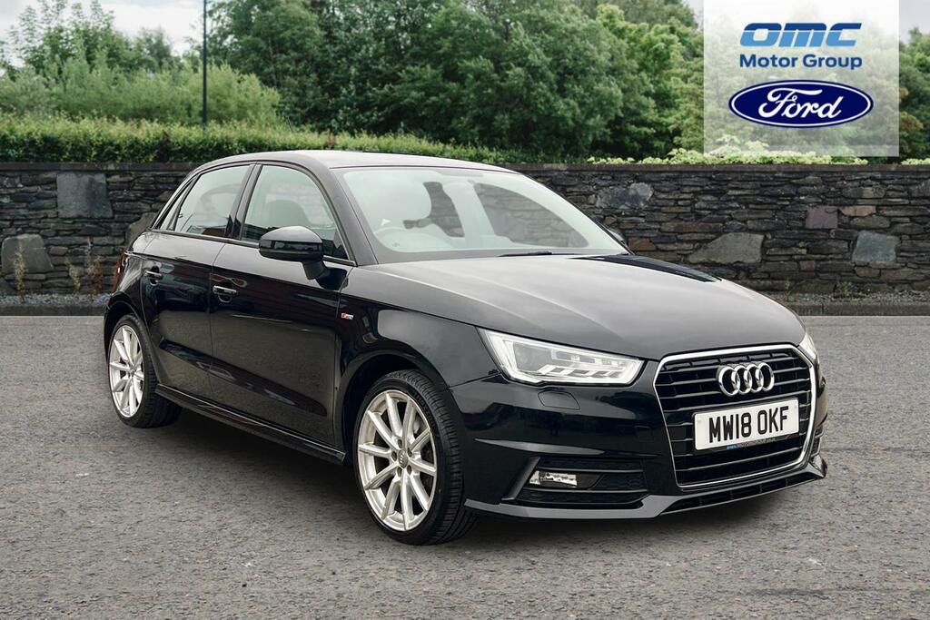 Audi A1 1.4 Tfsi S Line Nav S Tronic Black