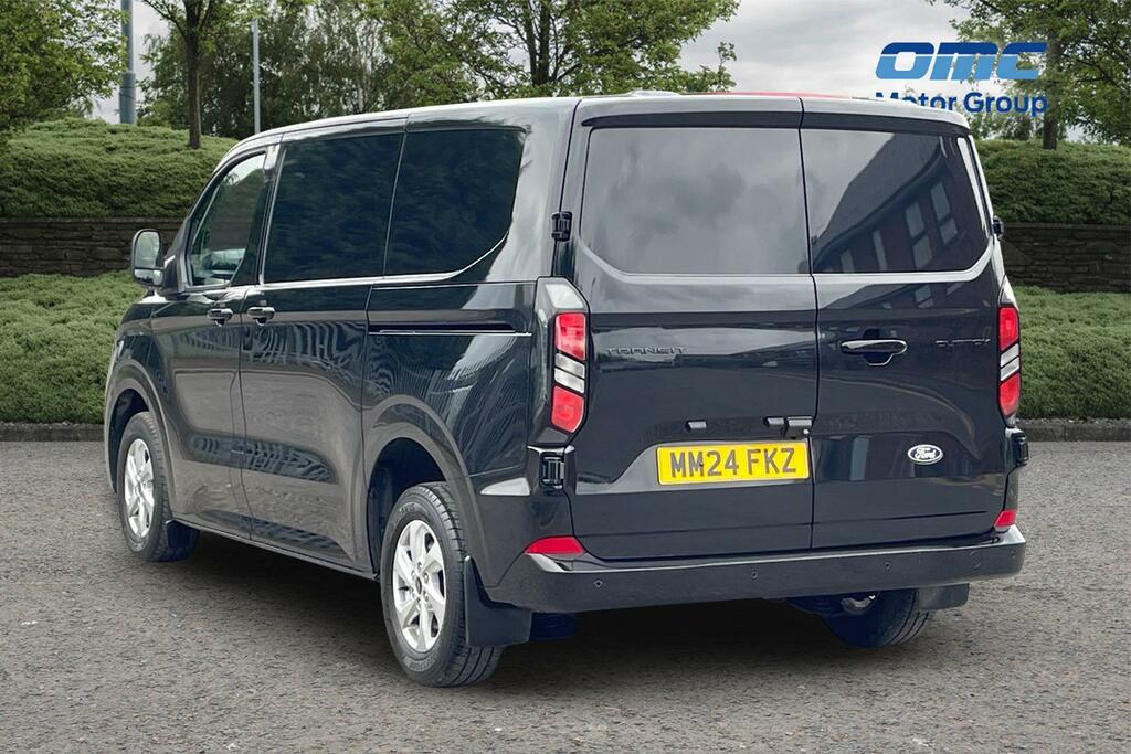 Ford Transit Custom 2.0 Ecoblue 136Ps H1 Van Limited MM24FKZ Black #3
