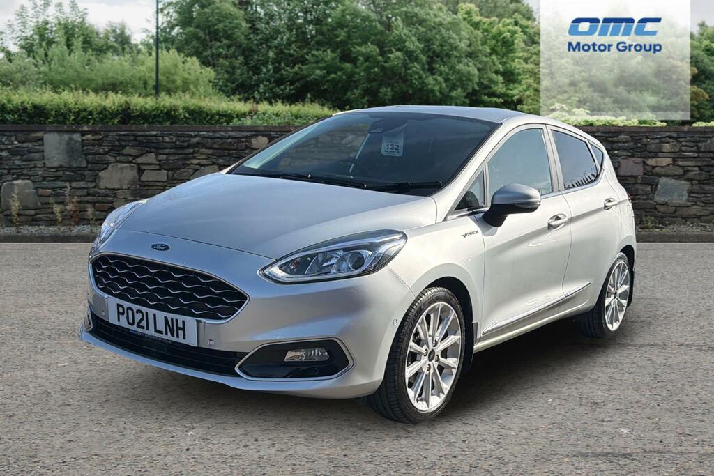 Ford Fiesta 1.0 Ecoboost Hybrid Mhev 125 Vignale Edition PO21LNH Silver #2