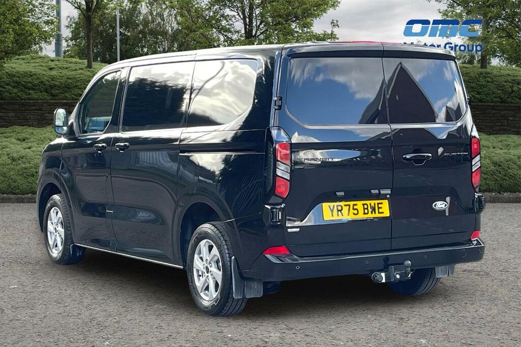 Ford Transit Custom 2.5 Phev 232Ps H1 Van Limited YR75BWE Black #3