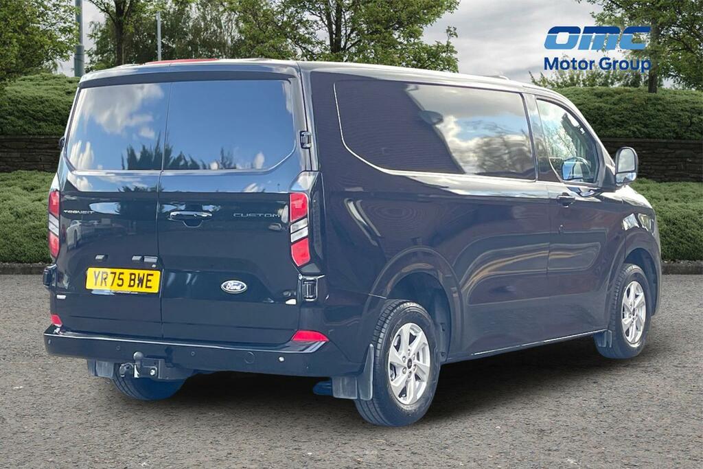 Ford Transit Custom 2.5 Phev 232Ps H1 Van Limited YR75BWE Black #4