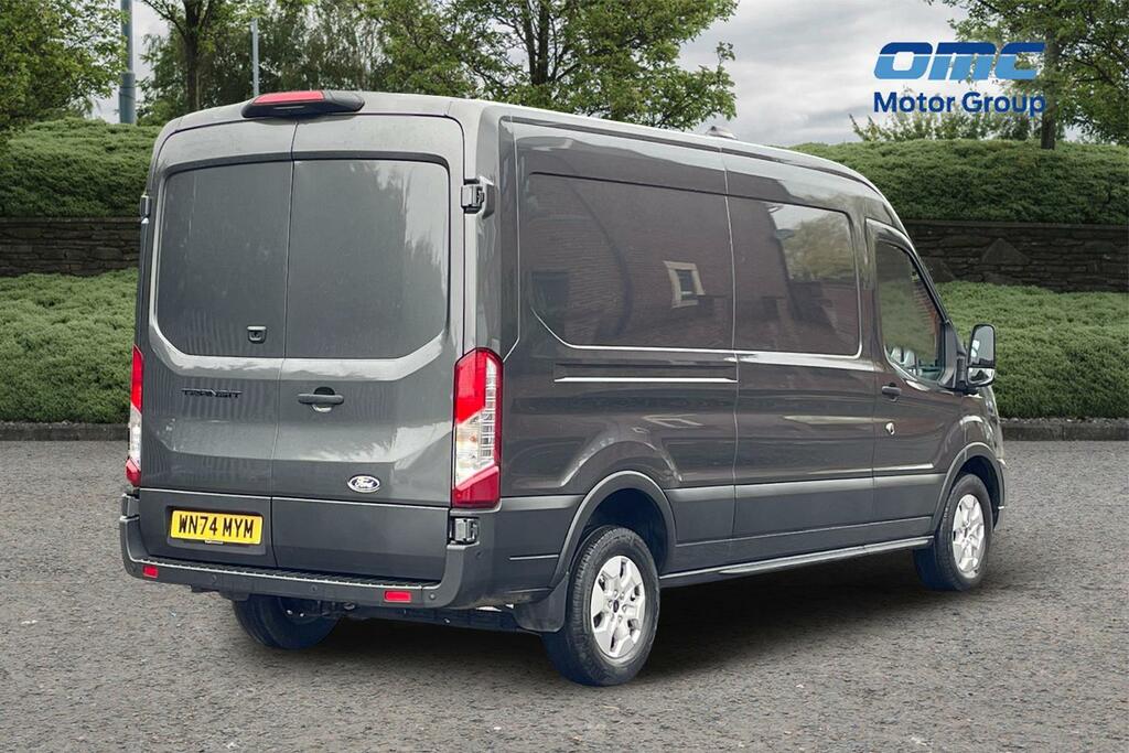 Ford Transit Custom 2.0 Ecoblue 165Ps H2 Limited Van Nav WN74MYM Grey #4