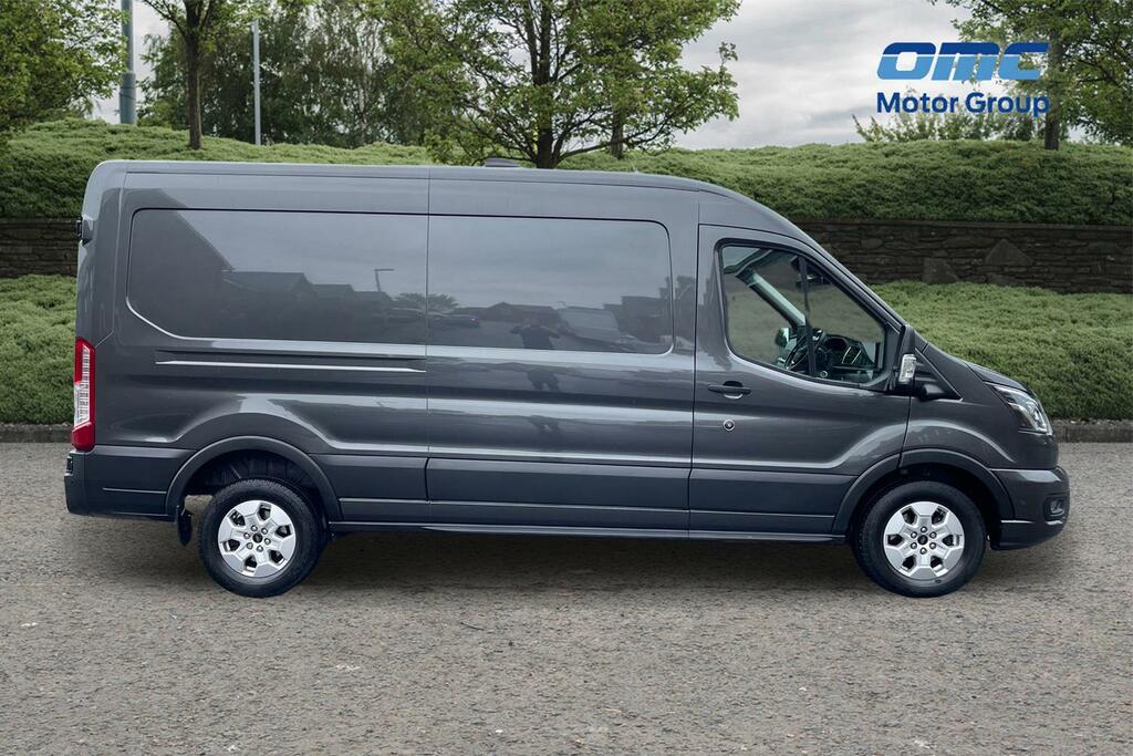 Ford Transit Custom 2.0 Ecoblue 165Ps H2 Limited Van Nav WN74MYM Grey #6