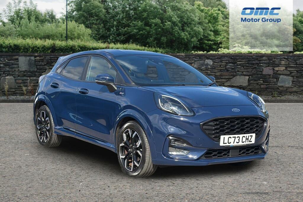 Ford Puma 1.0 Ecoboost Hybrid Mhev St-line X Blue