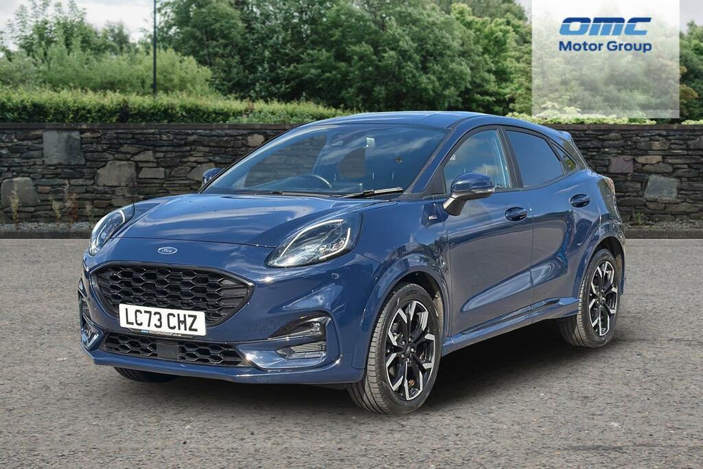 Ford Puma 1.0 Ecoboost Hybrid Mhev St-line X LC73CHZ Blue #2