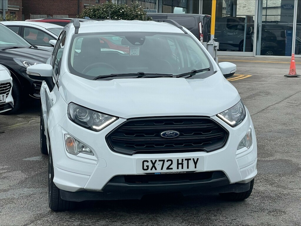 Ford Ecosport 1.0 Ecoboost 125 St-line GX72HTY White #5