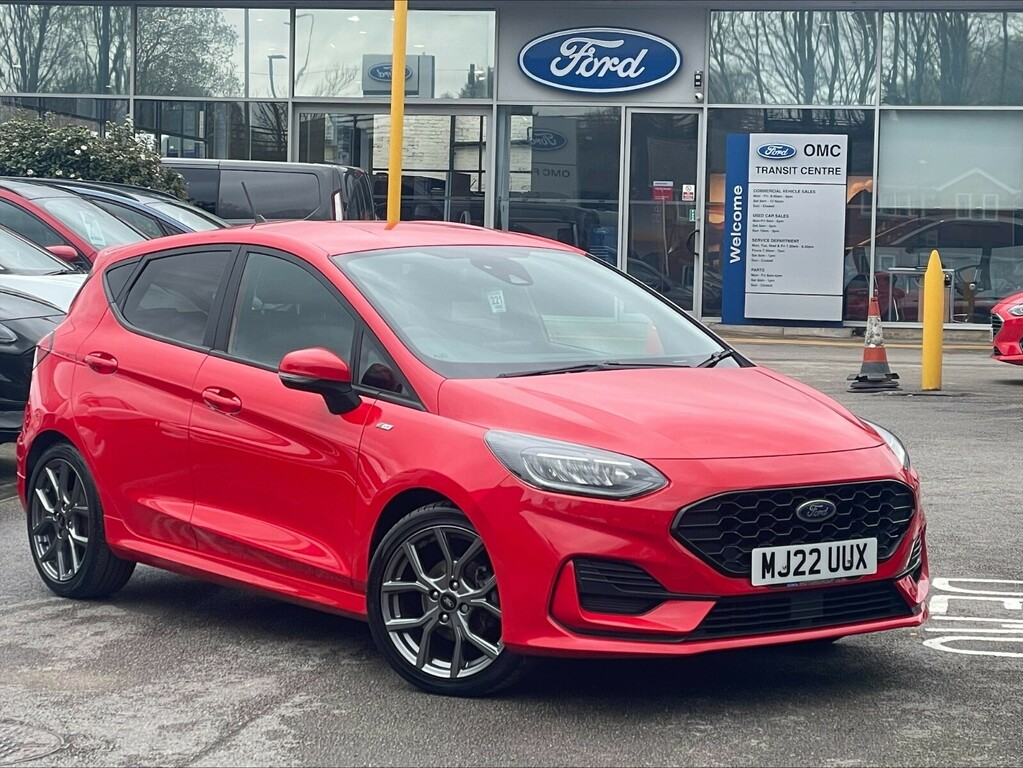 Ford Fiesta 1.0 Ecoboost St-line Red