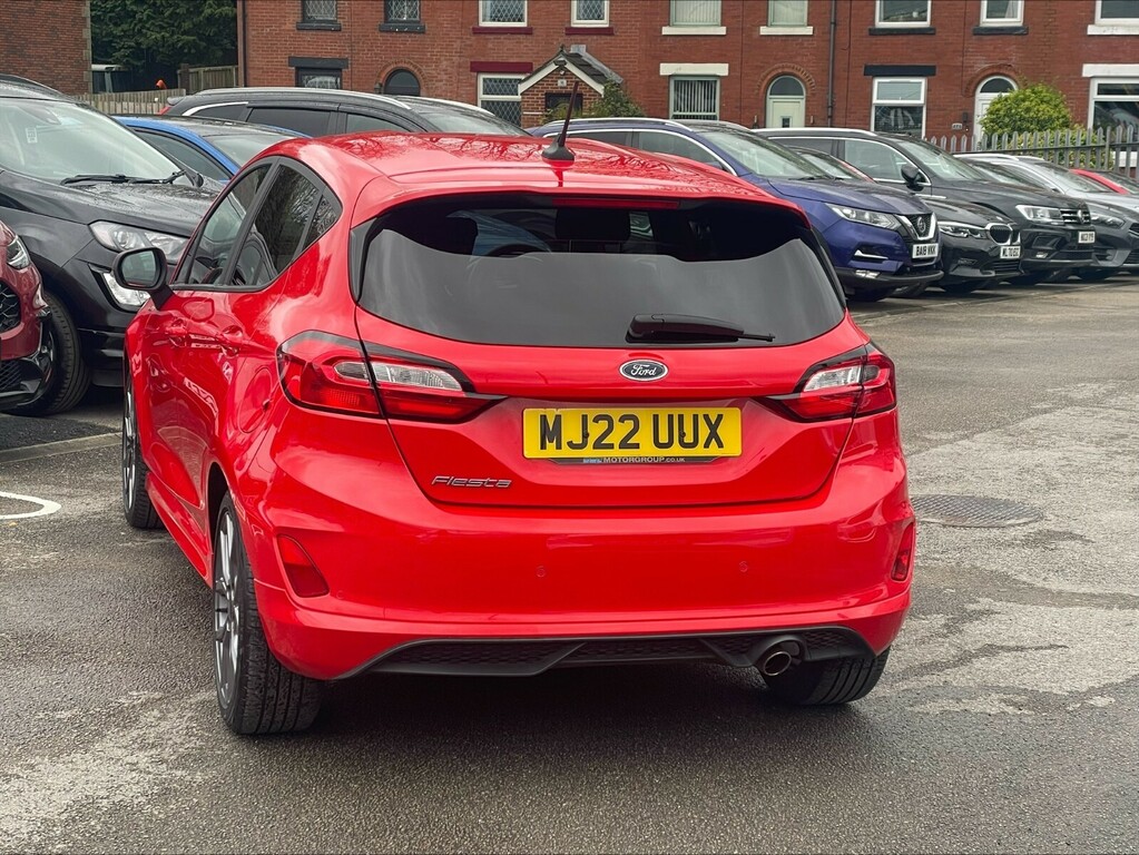 Ford Fiesta 1.0 Ecoboost St-line MJ22UUX Red #5