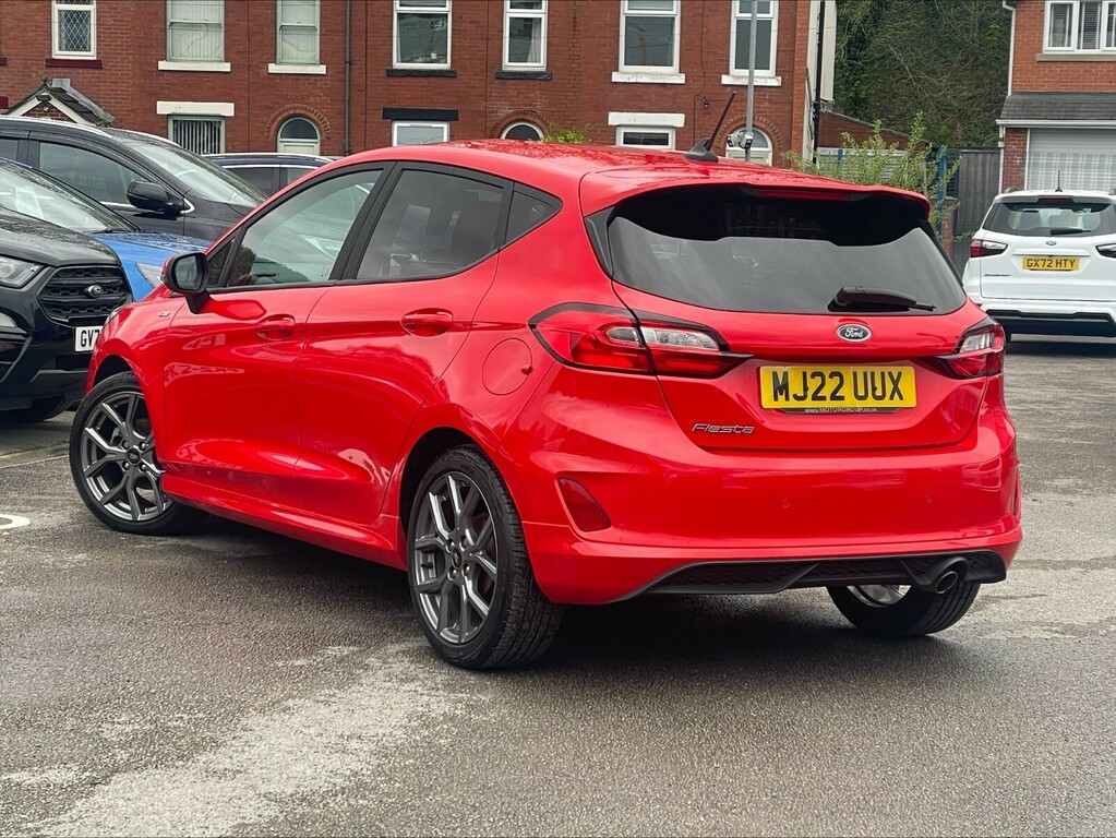 Ford Fiesta 1.0 Ecoboost St-line MJ22UUX Red #3