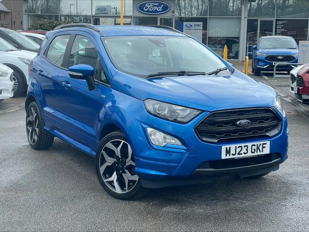 Ford Ecosport 1.0 Ecoboost 125 St-line MJ23GKF Blue #2