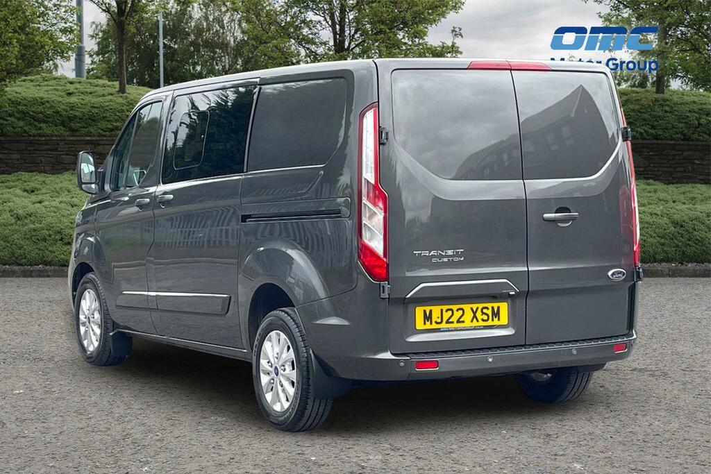 Ford Transit Custom 2.0 Ecoblue 130Ps Low Roof Dcab Limited Van MJ22XSM Grey #3