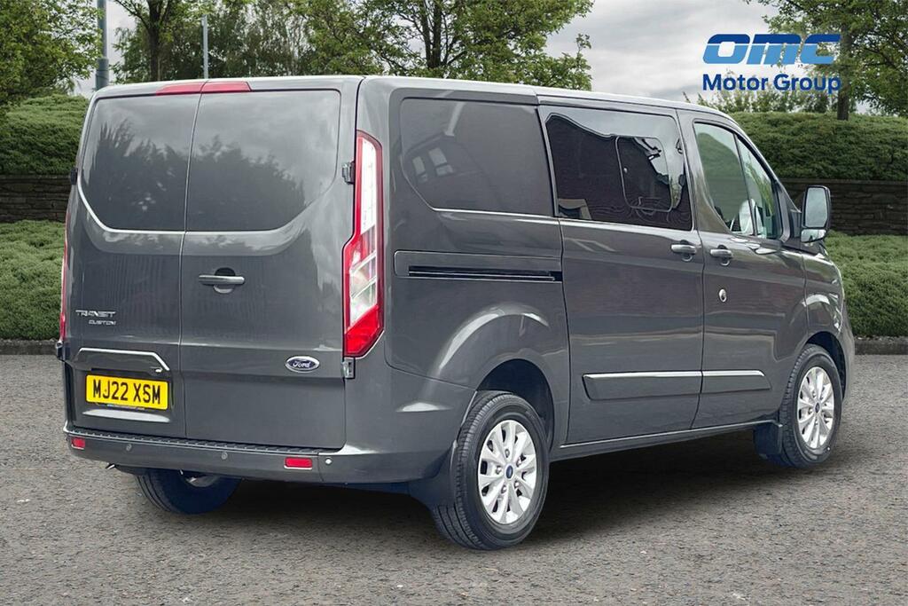 Ford Transit Custom 2.0 Ecoblue 130Ps Low Roof Dcab Limited Van MJ22XSM Grey #4