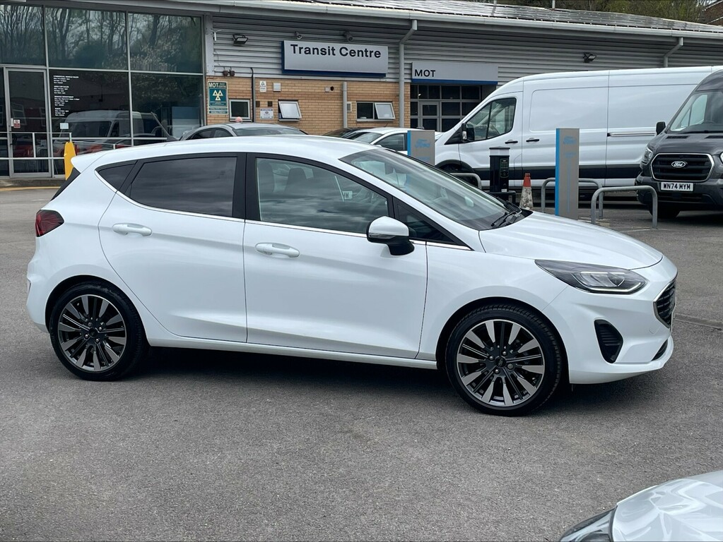 Ford Fiesta 1.0 Ecoboost Titanium X DF23KFT White #4