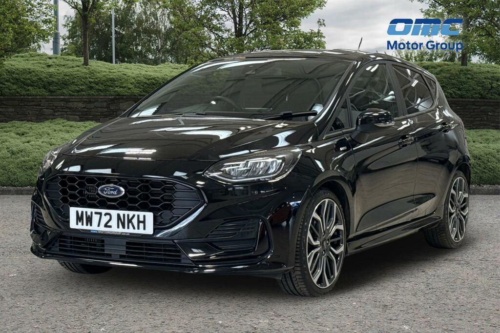 Ford Fiesta 1.0 Ecoboost St-line X MW72NKH Black #2