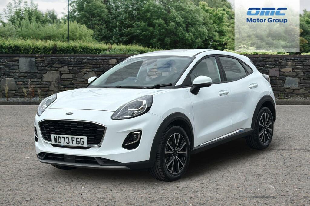 Ford Puma 1.0 Ecoboost Hybrid Mhev Titanium WD73FGG White #2