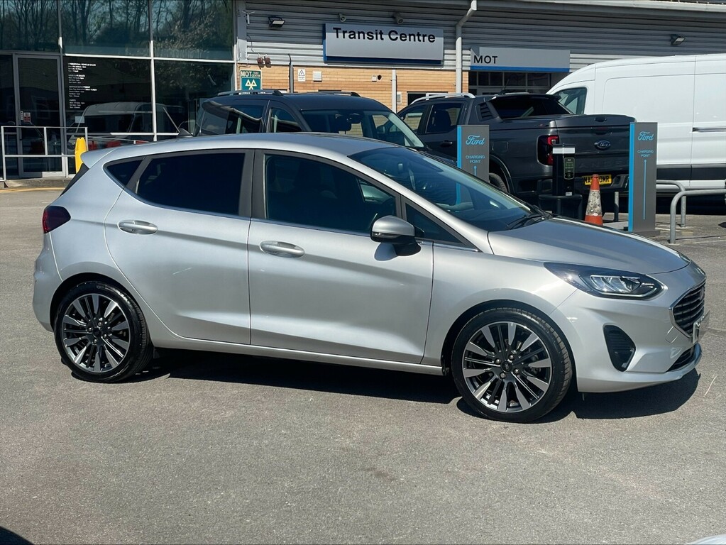 Ford Fiesta 1.0 Ecoboost Hbd Mhev 125 Titanium X YGZ9065 Silver #3