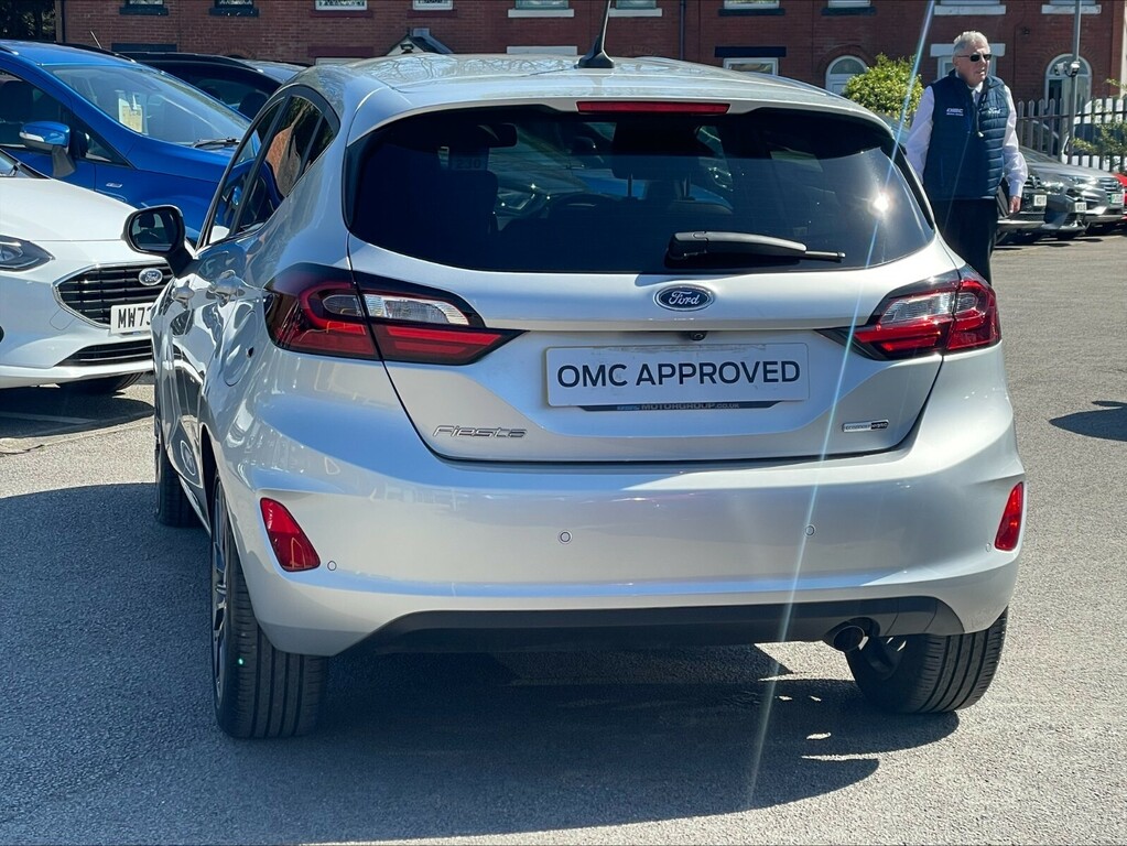 Ford Fiesta 1.0 Ecoboost Hbd Mhev 125 Titanium X YGZ9065 Silver #5