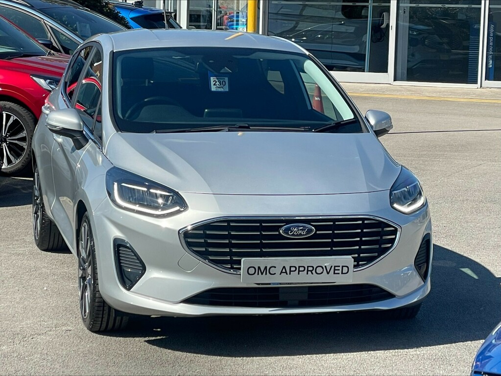 Ford Fiesta 1.0 Ecoboost Hbd Mhev 125 Titanium X YGZ9065 Silver #4