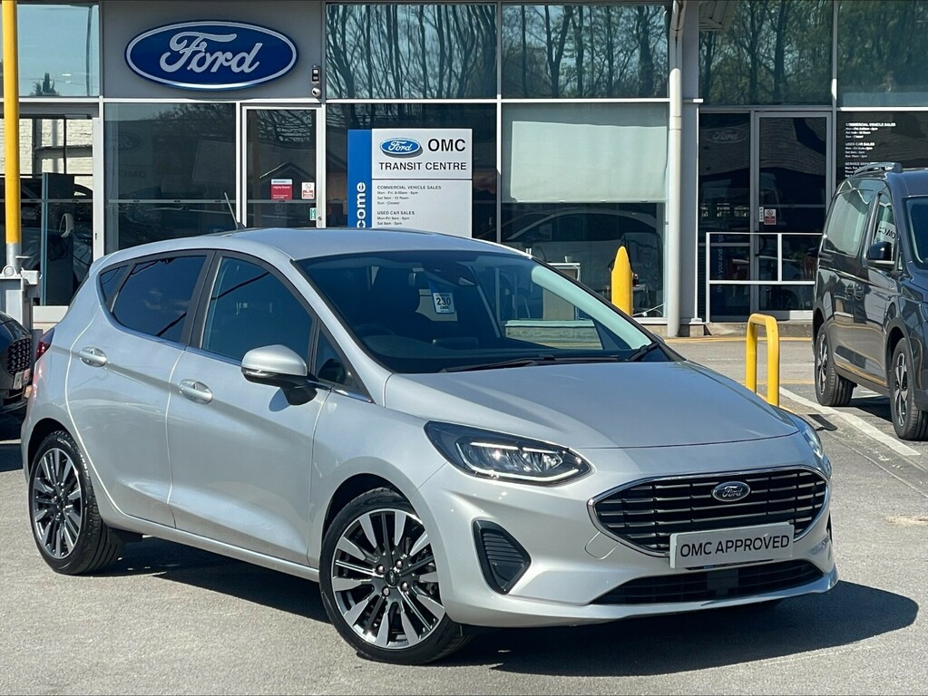 Ford Fiesta 1.0 Ecoboost Hbd Mhev 125 Titanium X YGZ9065 Silver #2