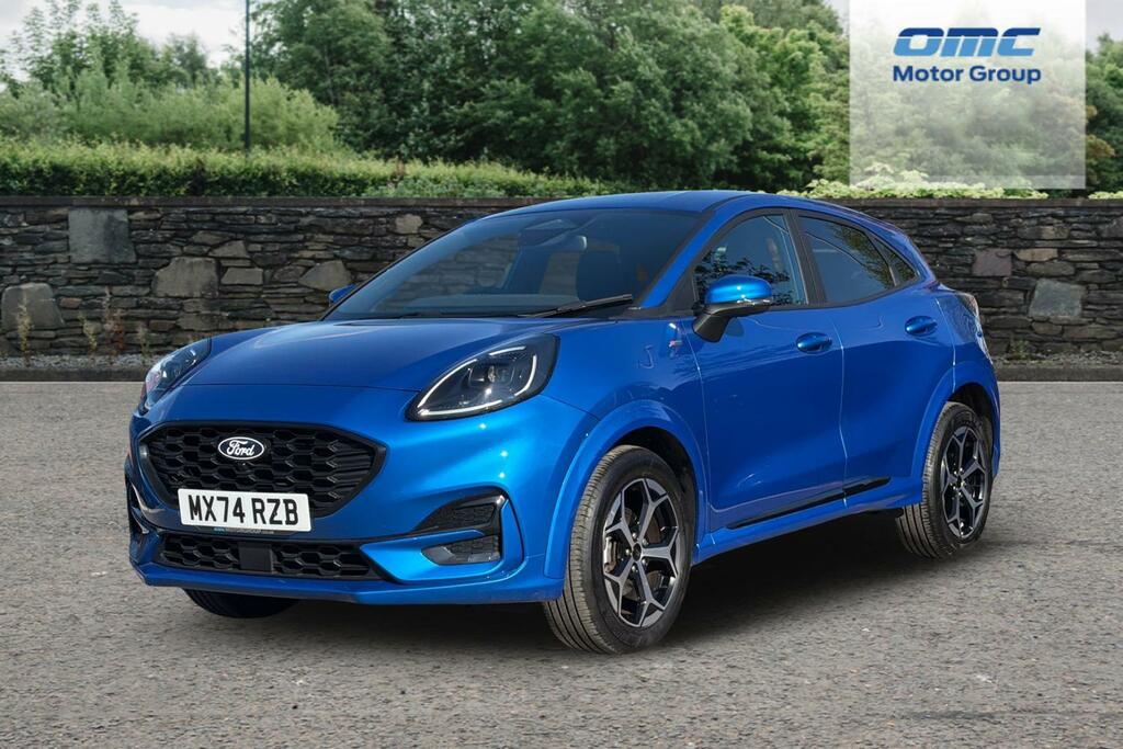 Ford Puma 1.0 Ecoboost Hybrid Mhev St-line MX74RZB Blue #2