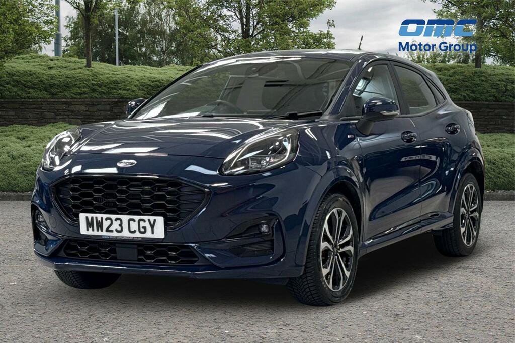 Ford Puma 1.0 Ecoboost Hybrid Mhev St-line MW23CGY Blue #2