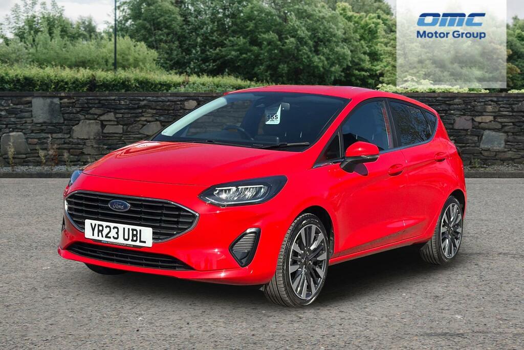 Ford Fiesta 1.0 Ecoboost Titanium X YR23UBL Red #2