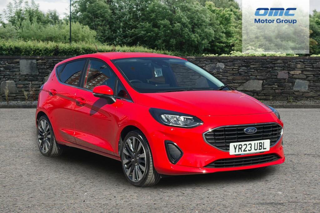 Ford Fiesta 1.0 Ecoboost Titanium X Red