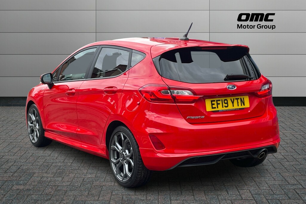 Ford Fiesta 1.0 Ecoboost St-line EF19YTN Red #4