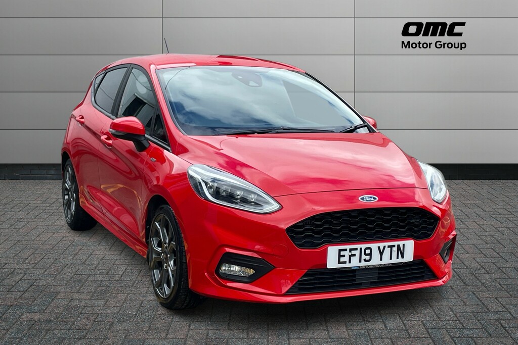 Ford Fiesta 1.0 Ecoboost St-line Red