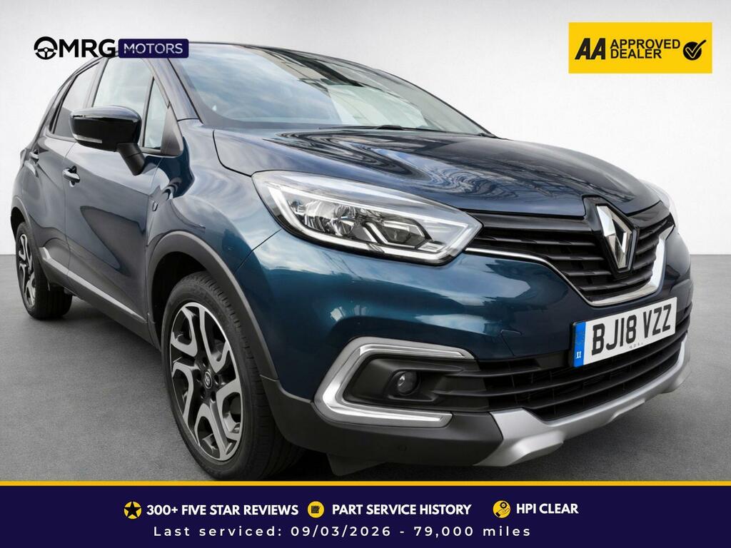 Renault Captur 1.2 Tce Energy Dynamique S Nav Edc Euro 6 Ss Blue
