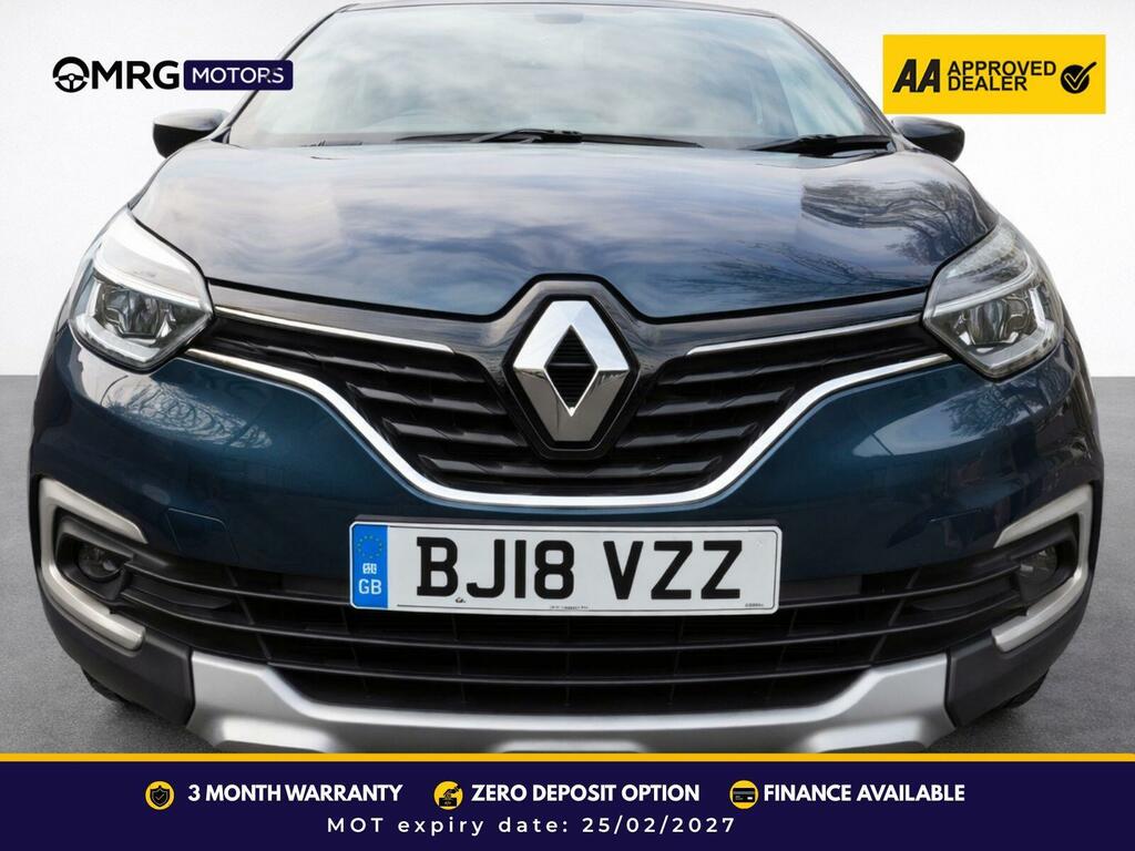 Renault Captur 1.2 Tce Energy Dynamique S Nav Edc Euro 6 Ss BJ18VZZ Blue #3